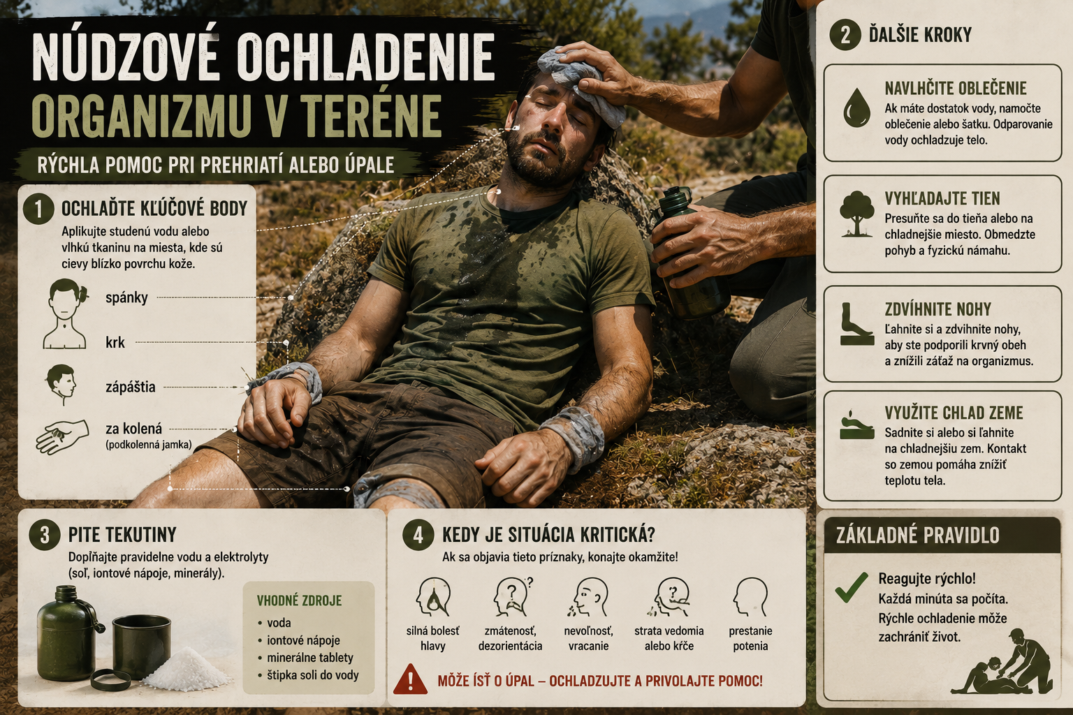 horúčava ochladenie